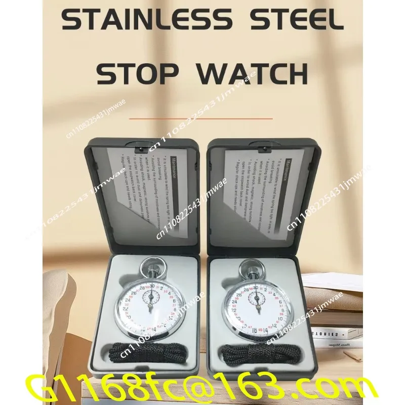 15 Minutes 30 Seconds/Crycle Sports Chronograph Watch Running Training Mechanical Stopwatch Timer