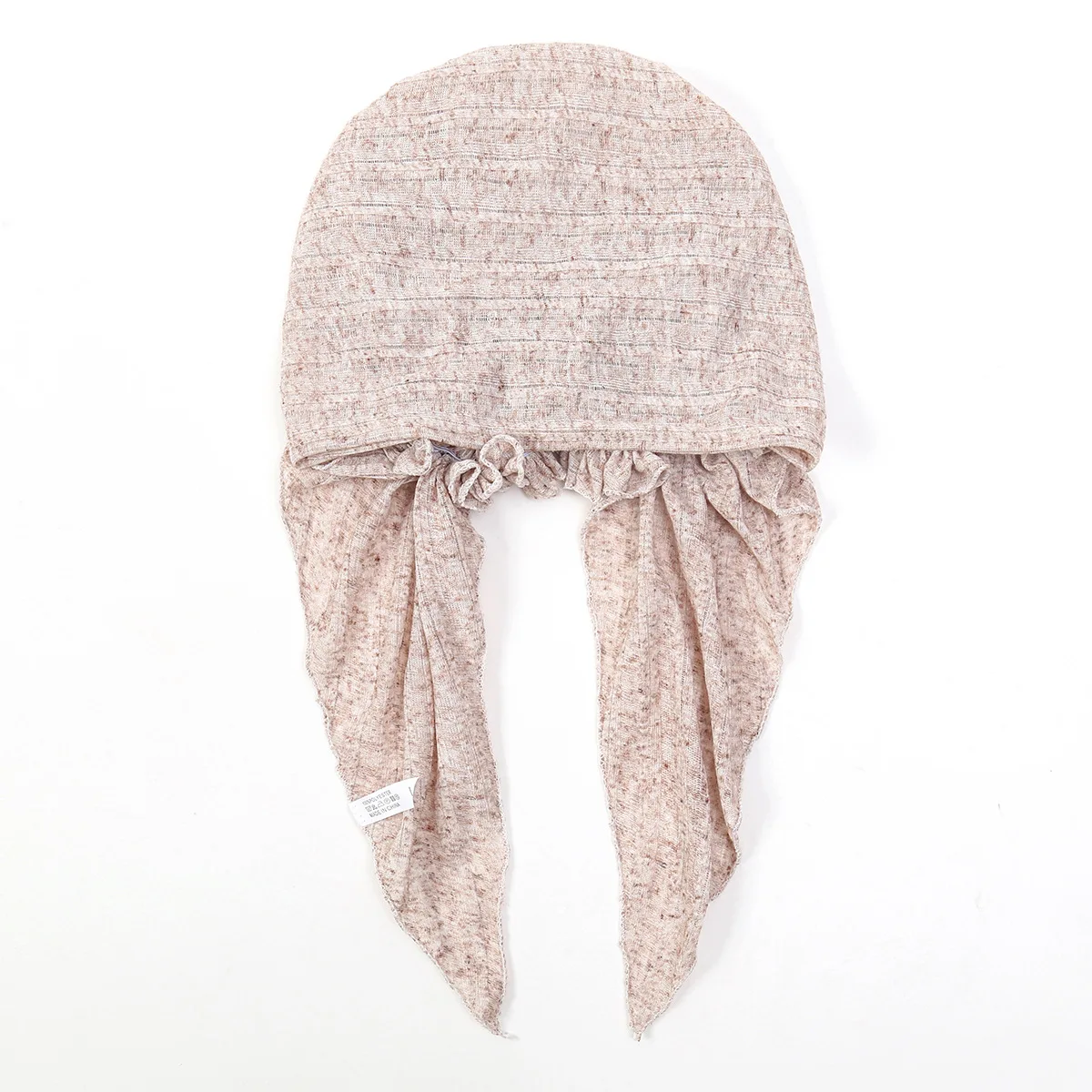 

Plain Pre-Tied Hijab Turban Hat Women Long Tail Scarf Muslim Strech Head Wraps Chemo Cap Hair Loss Bonnet Bandanas Underscarf