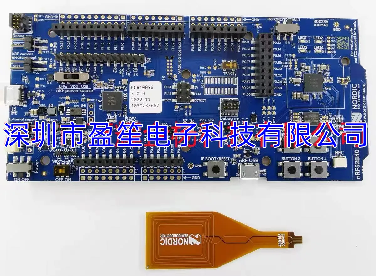 

1PCS//LOT NRF52840-DK NRF52840 SoC Bluetooth low-power Bluetooth mesh network NFC thread development board 100% Original stock