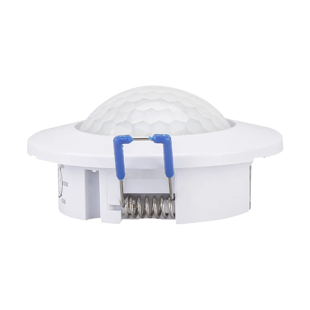 PIR Motion Sensor Switch AC 220-240V 500-1200W Human Presence Sensor Switch Human Body Detector Induction Switch 3-200LUX