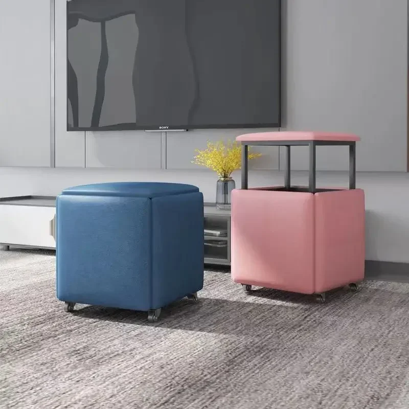 

Rubik's Cube, Combined Stool, Household, Sofa, Low Stool, Living Room, Coffee Table, Square Stool, Folding, Chair