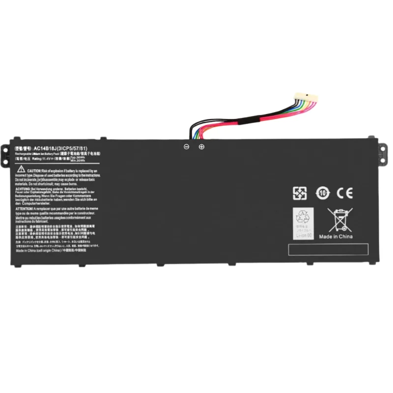 New Laptop Battery AC14B13J AC14B18J Battery for Acer Aspire V3-111 V5-122 V5-132P V3-112 ES1-511 ES1-512 E3-111 E3-112 3Cell