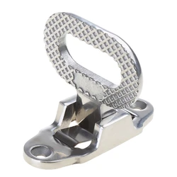 Heavy Duty Diamond Non-Slip 304 Stainless Steel Folding Mast Step Marine Boat Yacht Car RV Transom Step Fold Out Step