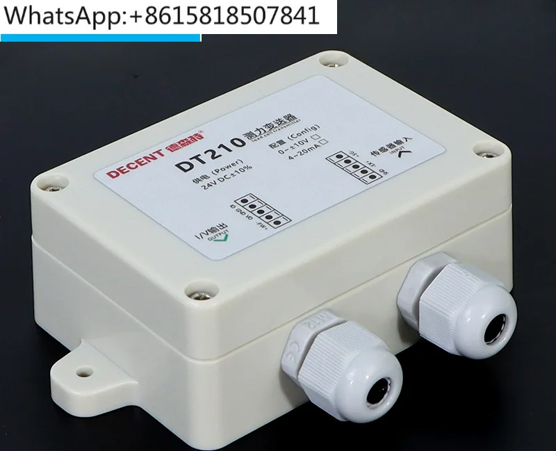 D210 Weighing Transmitter Weight Sensor Current Voltage Load Measuring Amplifier 4-20ma/± 10v