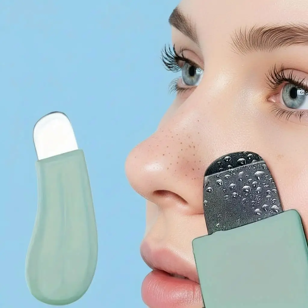 Gentle pore cleansing brush, a safe pore cleansing product designed specifically for men and women. The non-skincare brush head has a textured surface and a comfortable. A perfect gift for Easter and Eid, helping you achieve effortless pore cleansing.