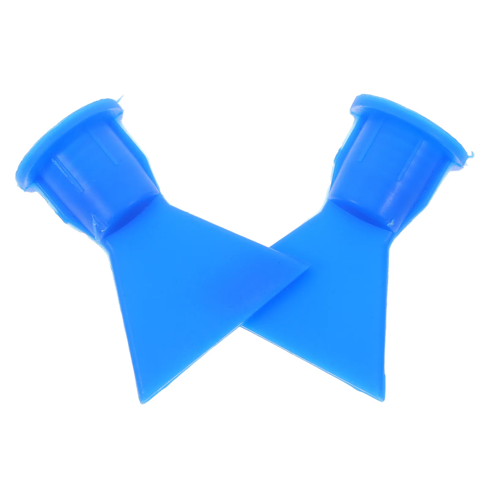 2Pcs Flat Sealant Applicator Nozzle Tips for Automotive Bodywork Window Door Precise Glue Dispenser Tool Even Flow Plastic