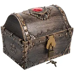 Treasure Box For Kids Party Home Decor Small Treasure Box Pirate Chest Vintage Treasure Box Treasure Chest With Lock And Key