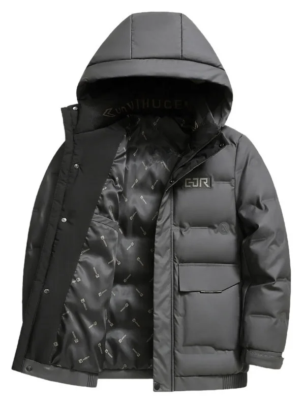 

Мужская зимняя куртка-пуховик: теплая, водонепроницаемая, дышащая, ветрозащитная, для активного отдыха, повседневная, зимнее пальто для отца