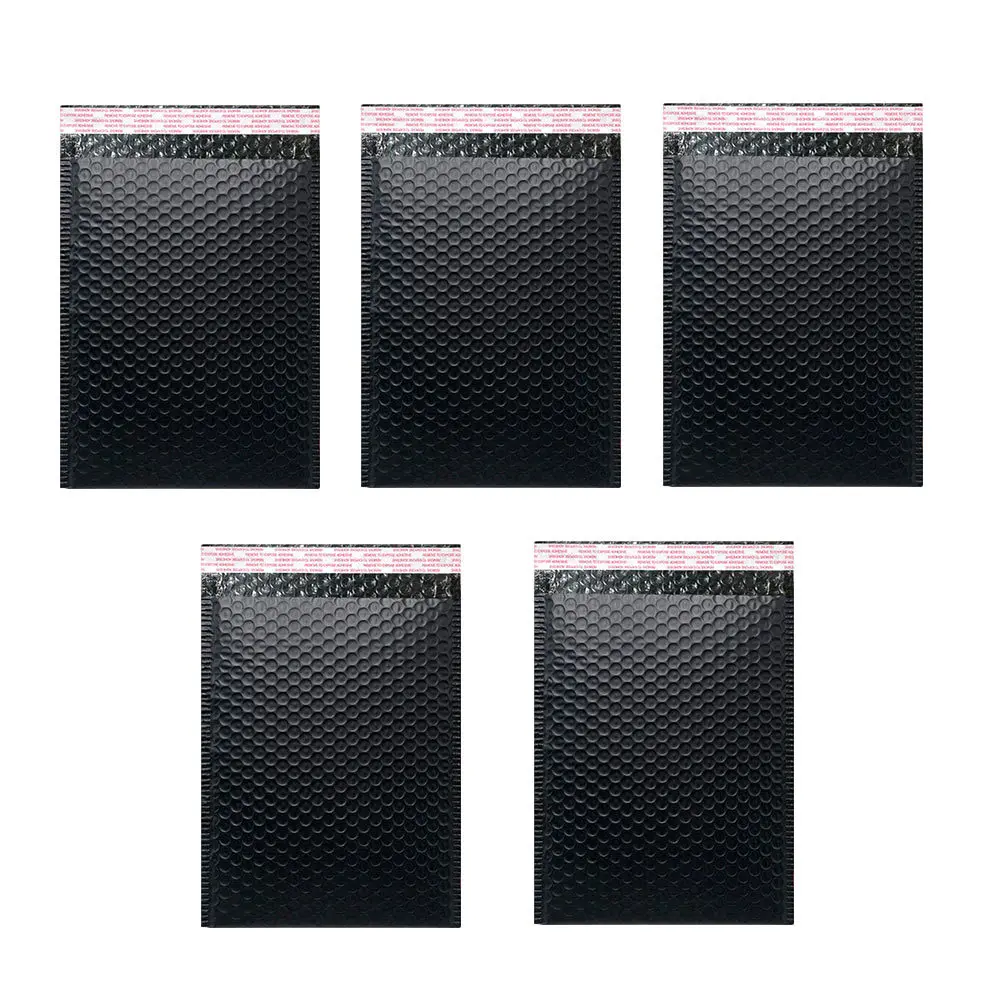 5pcs Waterproof Bubble Mailer Shockproof For Jewelry Medal Glass Ornament Shipping Express Packaging Bag Envelope Pouch