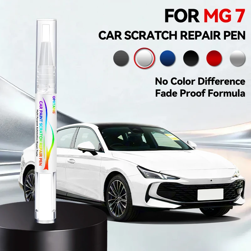 

Карандаш для ремонта автомобильной краски для MG Motor MG 7 2007-2025: аксессуары для устранения царапин, цвета: серый, черный, белый, зеленый, красный