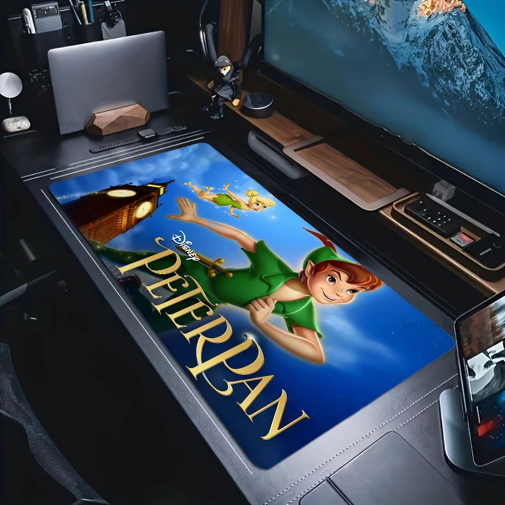 Disney Peter Pan Mousepad Mouse Mat Desk Mat With Pad Gaming Accessories Prime Gaming XXL Keyboard Pad Padding Mat