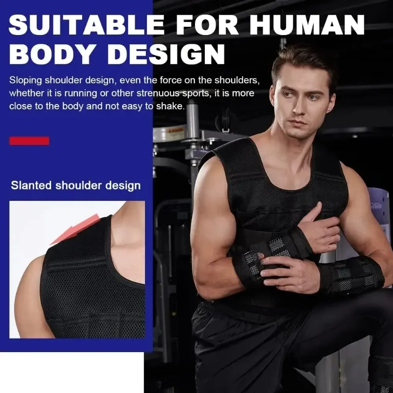 20kg Adjustable Weight Trainin - Crossfit Weight Vest ulasan dan harga