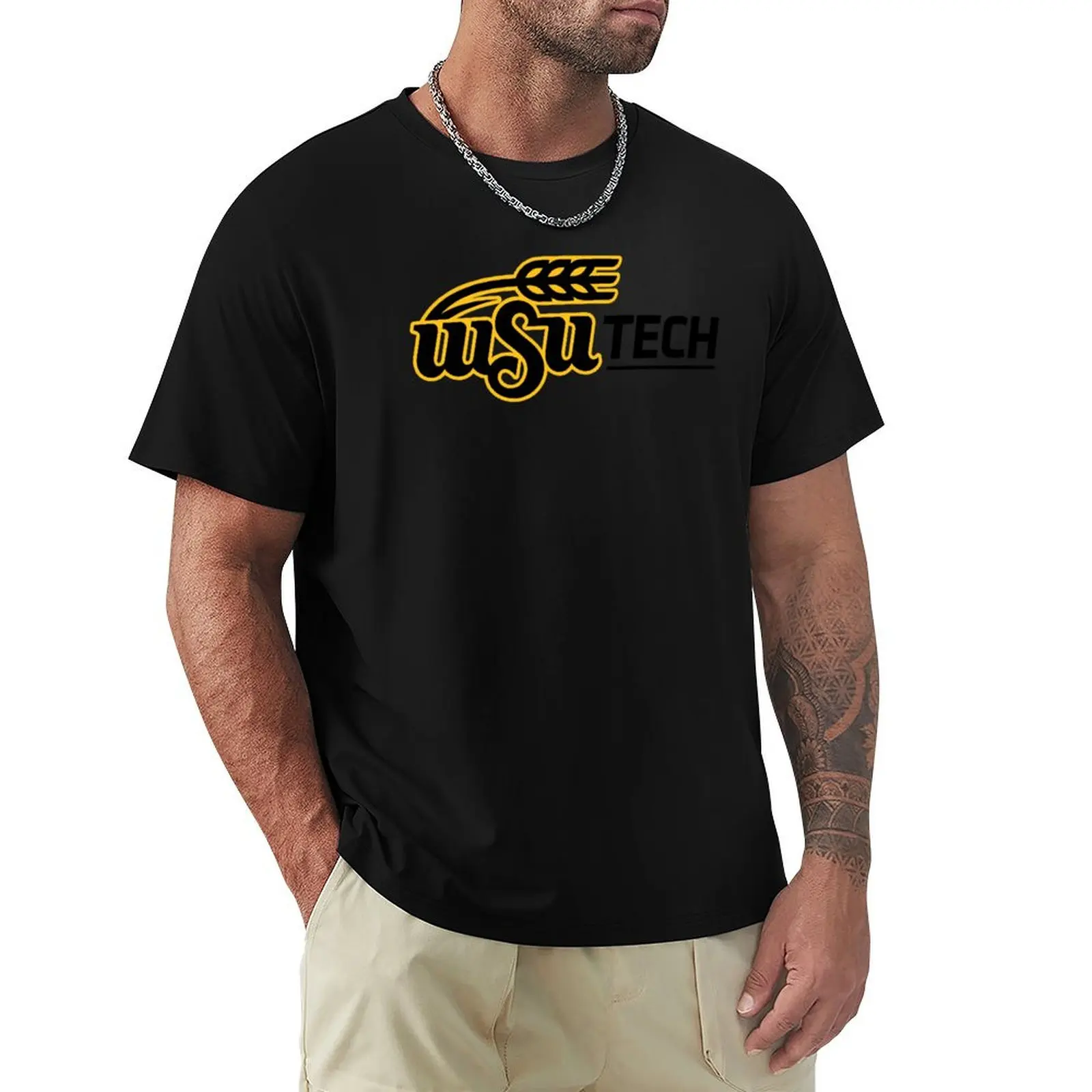 Wichita Campus of Applied Sciences and Technology T-Shirt man t shirts cotton T-Shirt