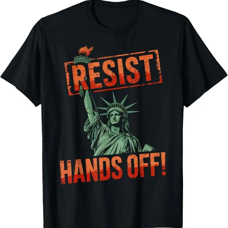 

Футболка с протестом «Статуя Свободы сопротивления» Hands Off S 5XL
