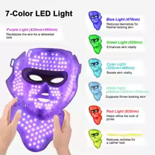 Masque LED Photothérapie 7 Couleurs Professionnel
