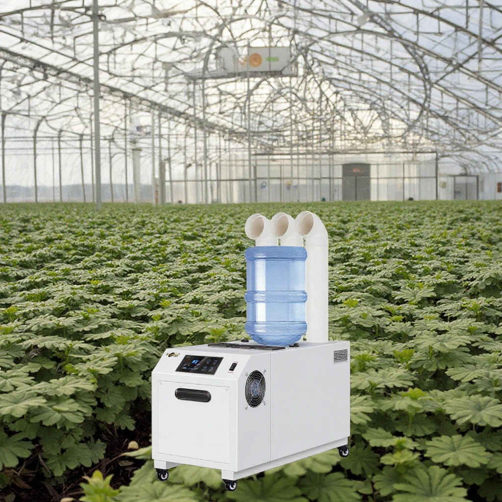 مرطب لحم الخضار Green House 20 لترًا بالموجات فوق الصوتية الصناعية في الساعة #5