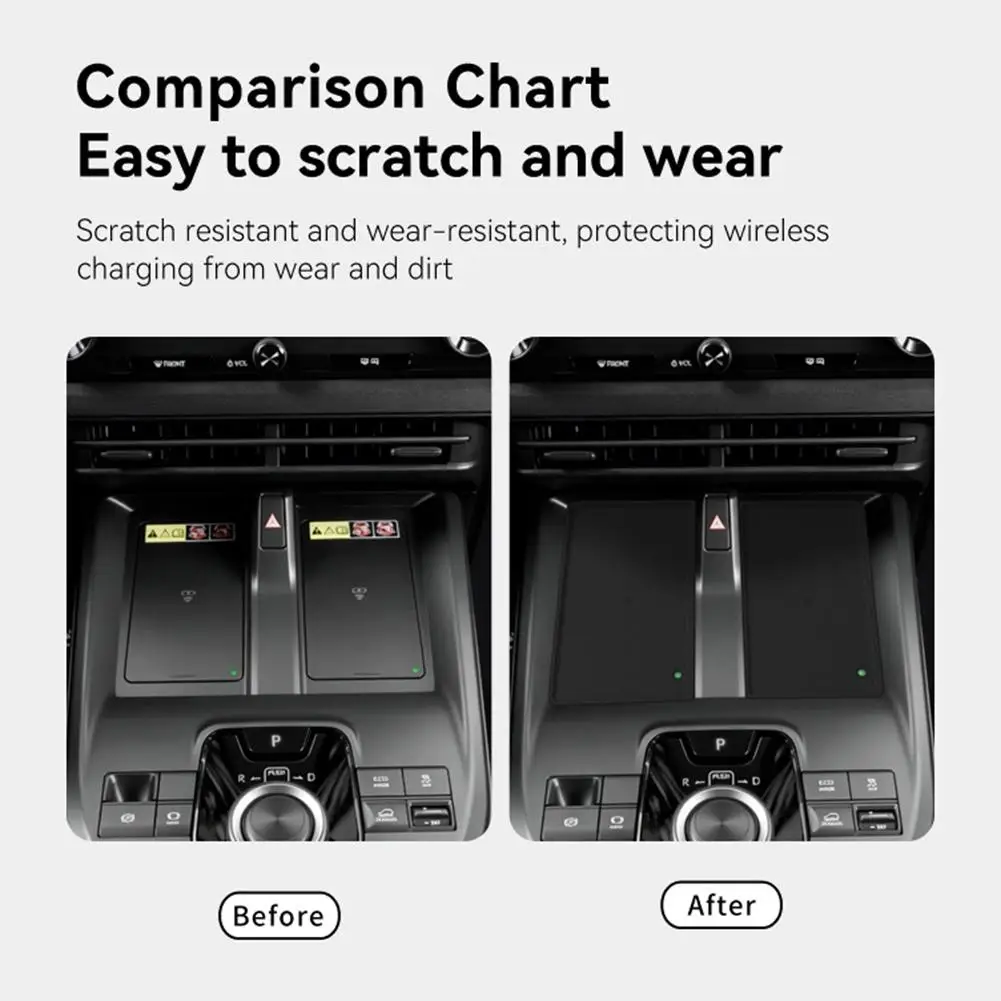 Anti-Slip Charging Deck Liner For BZ4X BZ 2026 Center Console Accessory Waterproof Shock-Absorbent Silicone Storage Insert