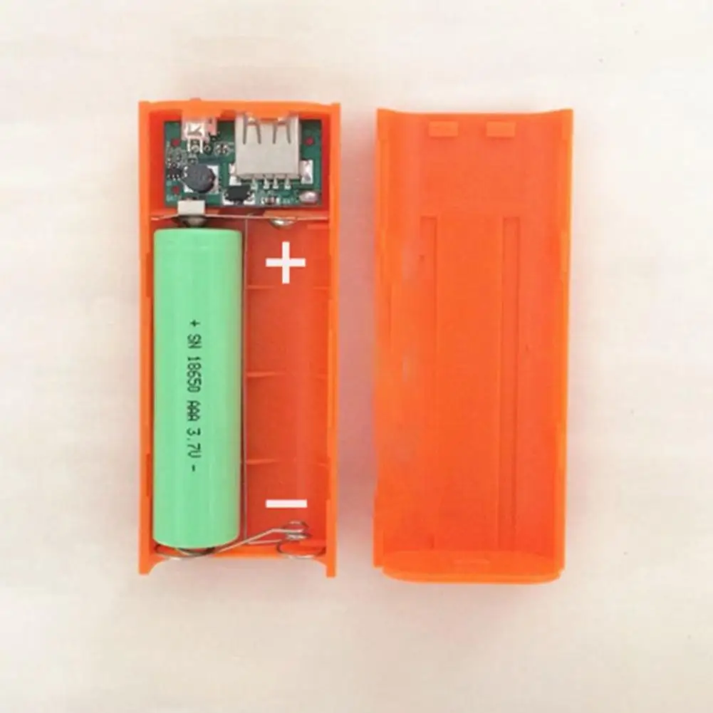 Safety Reliable 2 x 18650 Battery Power Bank Case for Mobile Phone