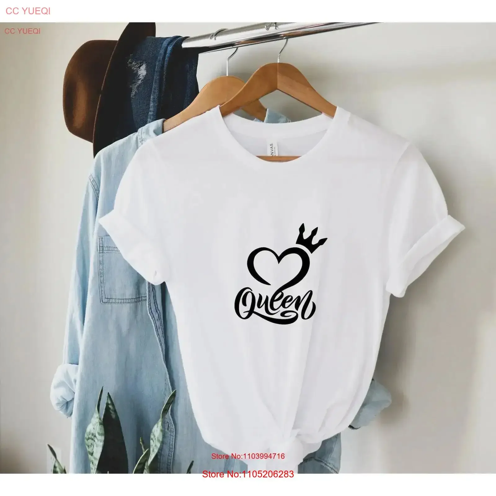 

Queen T Shirt Birthday Women Party vintage Washed Slightly Top For Everyday Wear Stylish Stretched Unisex Casual Soft