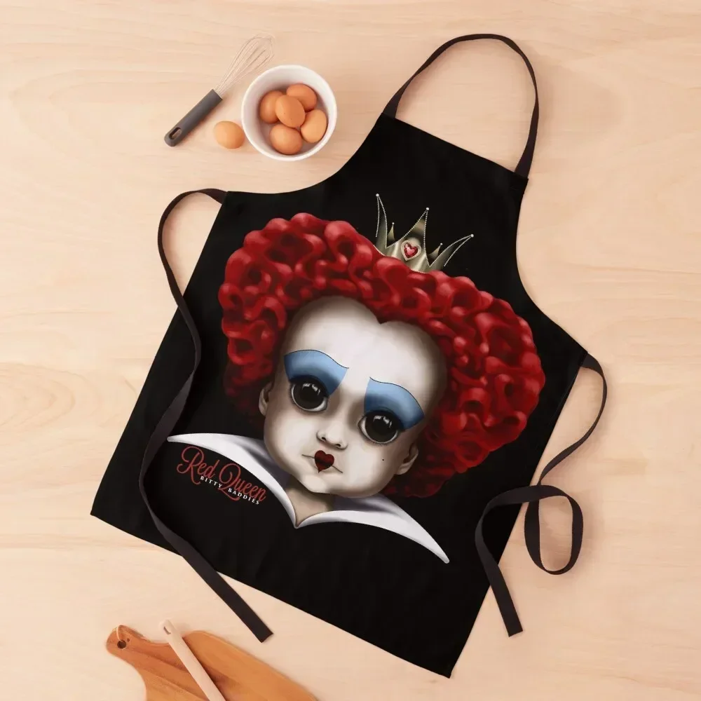 

Red Queen BITTY BADDIES Apron cookings for women Home Supplies Apron