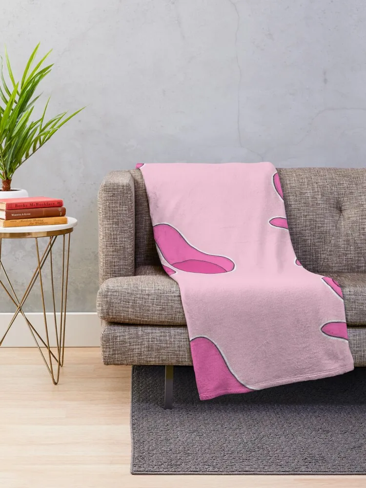 Magenta Throw Blanket For Decorative Sofa warm winter for sofa Cute Blankets