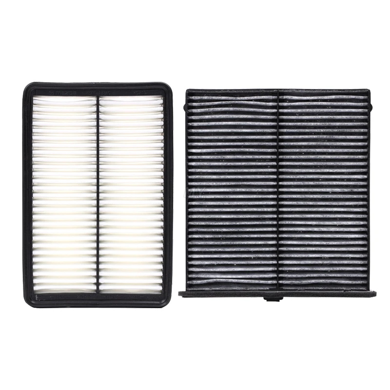 Air Filter and Cabin Air Filter fit for Mazda 3 6 CX-5 Filter Set OEM PE07133A0A KD45-61-J6X