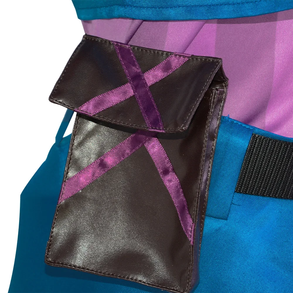 CosplayArcane Cos Powder Jinx أزياء نسائية كوسبلاي مجموعة كاملة من ملابس الفتيات ملابس الهالوين كرنفال لعب الأدوار