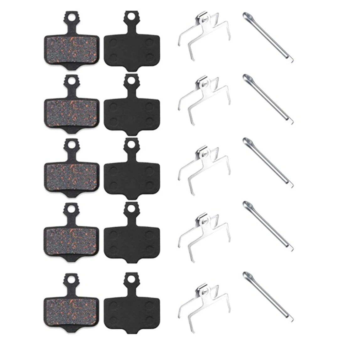 Bicycle Brake Pads,5 Pairs Bike Disc Brake Pads,for Avid Elixir 1 3 5 7 9 R CR Mag Sram XO XX X7 X9 XXWC DB1 DB3 DB5