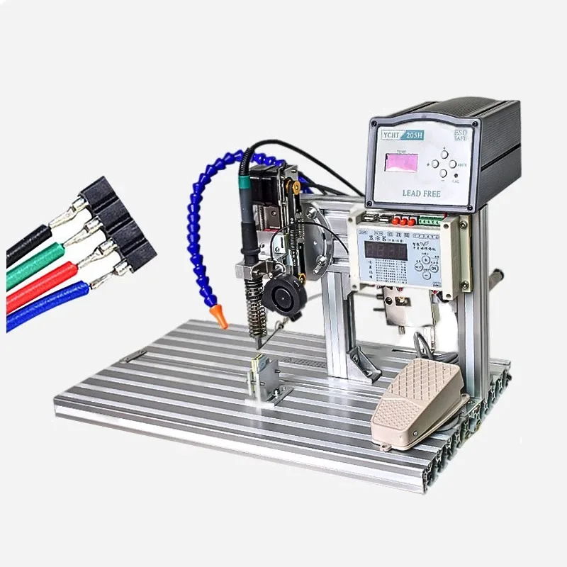

semi-automatic soldering machine, 15V/3A for AUX, DC, USB, LED lights, power plug switch spot welding machine