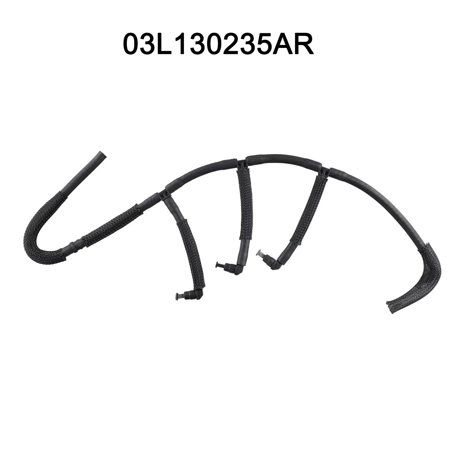 Car Fuel Overflow Hose Fuel Return Line Hose Pipe For Golf For Touran For Skoda 1.6 03L130235AF Fuel Return Line