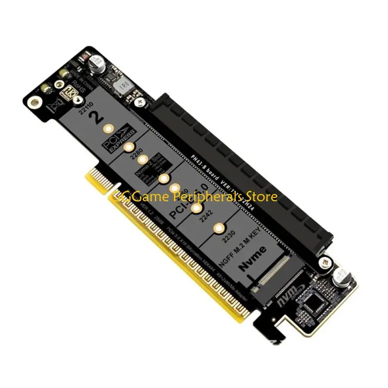 

U55B PCIe5.0 Lane Division Card PCIe5.0 Expansion Adapter for Fast Data Transfer and Customizable Computer System Builds