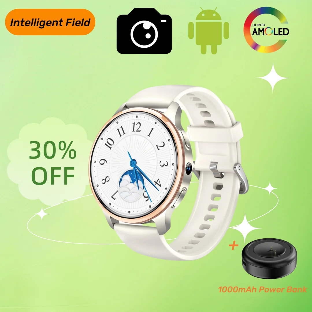 Умные часы Intelligent Field P68 PRO с AMOLED 1,508 дюйма: 2-мегапиксельная камера/GPS/WiFi/Android OS Водонепроницаемая глобальная версия для мужчин и женщин