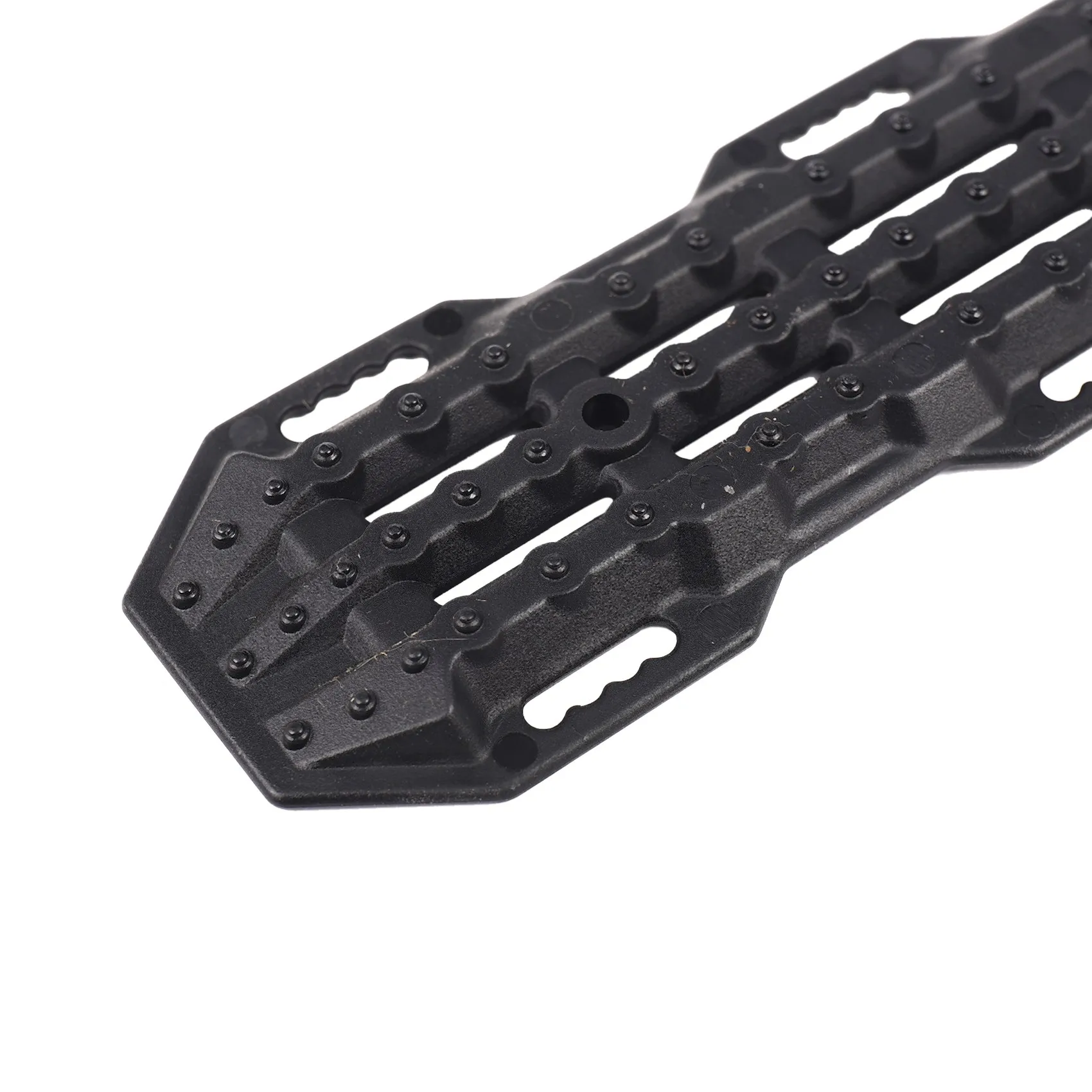 A25P 2Pcs Plastic Sand Ladder Recovery Ramps Board for 1:10 RC Crawler Axial SCX10 Tamiya CC01 TRX-4 D90 MST CFX,Black
