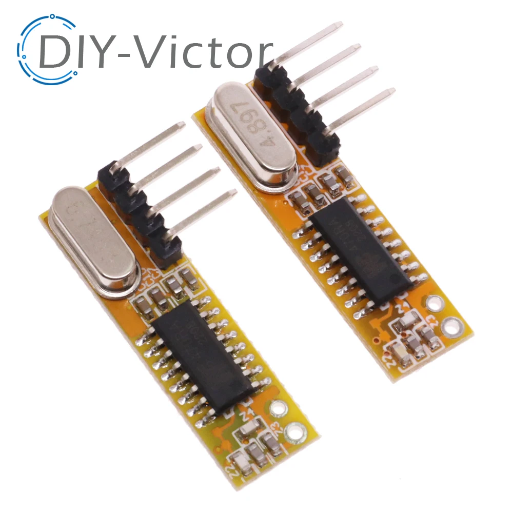 RXB12 Superheterodyne RF Receiver Module 315M/433M Wireless Module 3.3V-5.5V  for Arduino DIY Kit Wireless Remote Control