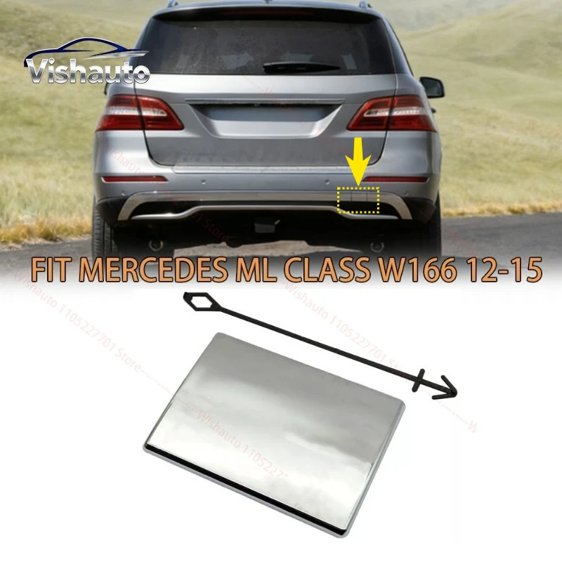 For Mercedes Benz ML Class W166 Front Bumper Tow Hook Cover 1668851923 A1668851923 ML350 ML400 2012 2013 2014 2015