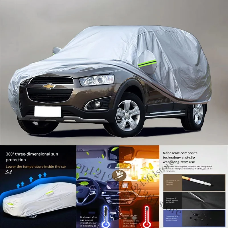 

For Captiva Auto Auto Anti snow Anti dust Anti-uv Anti peeling paint And Anti Rainwater 210t car cover Car cover protection