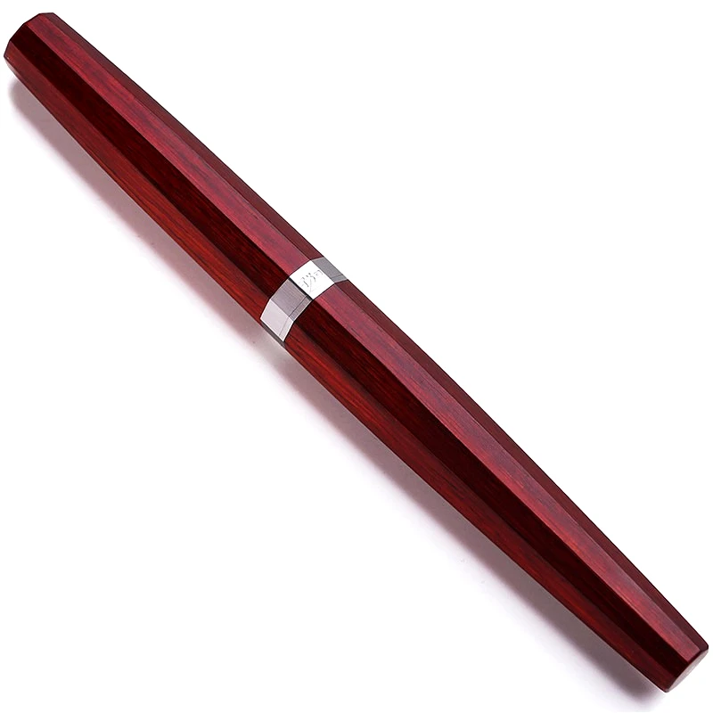 Best Sale BALAOYE Handcrafted Rosewood Grain Fountain Pen Italian Briar Wood with German Schmidt 0.5F Nib Collection Writing Pen