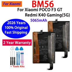 Fast Shipping 2026 Years 100% Original Replacement BM56 Battery For Xiaomi POCO F3 GT Redmi K40 Gaming Edition Phone Bateria