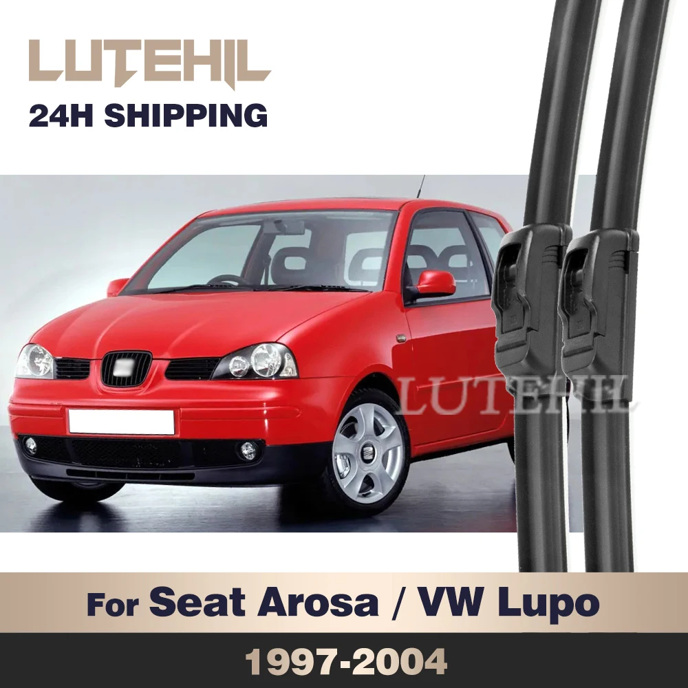 

For Seat Arosa / Volkswagen VW Lupo 1997-2004 2001 2002 2003 Wiper Front Wiper Blades Windshield Windscreen Window Brush 21"+19"