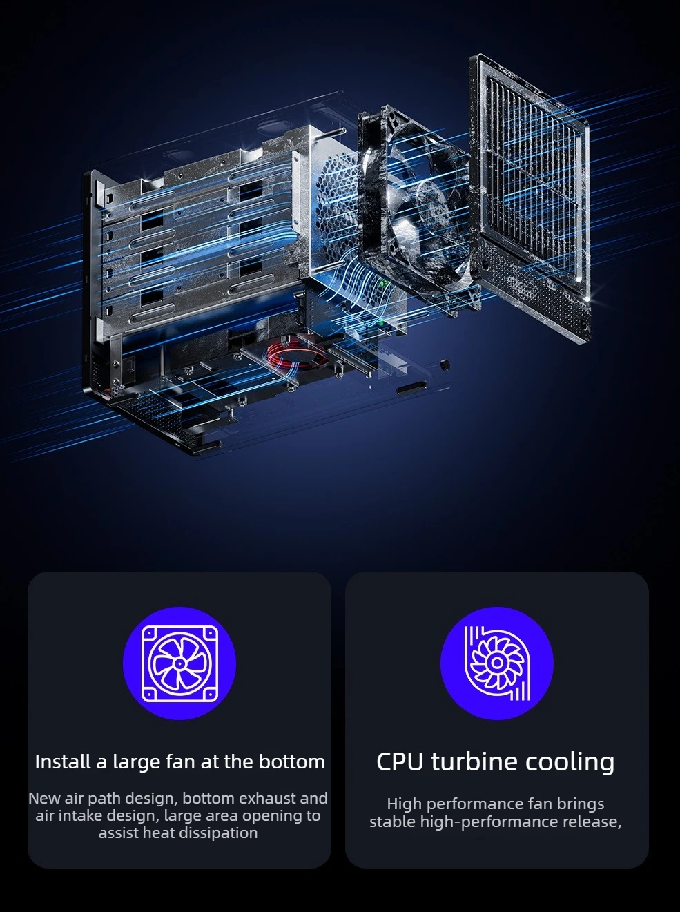 AOOSTAR WTR Pro NAS Mini PC AMD Ryzen 3 Pro 5450U 1*DDR4 Support 3.5" HDD*4 2*M.2 NVMe SSD 2*2.5G LAN Desktop NAS DIY Computer