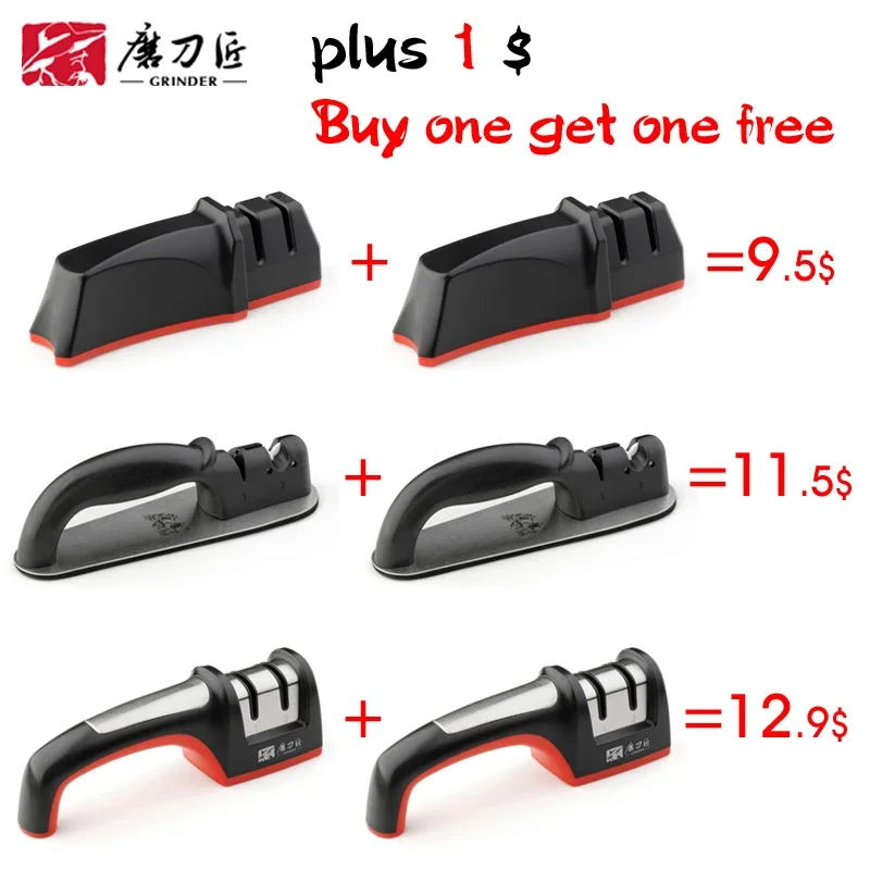 

SALE TAIDEA Knife sharpener Kitchen sharpening system 2 Stages Tungsten steel&Ceramic Professional Knife grinder tool