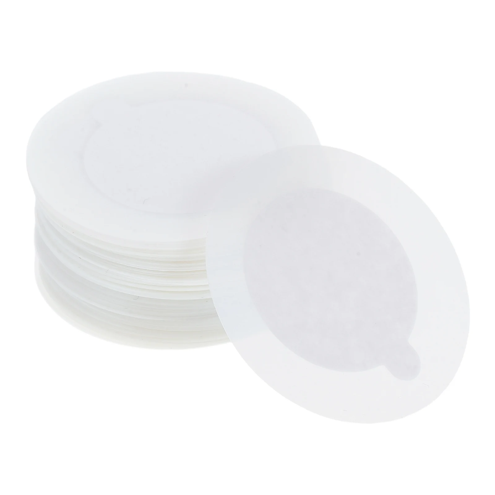 

100pcs Eyelash Glue Tray Adhesive Strips Rings Extensions False Lashes Holder Pad Organizer Storage Pads Eyepads eyelash glue