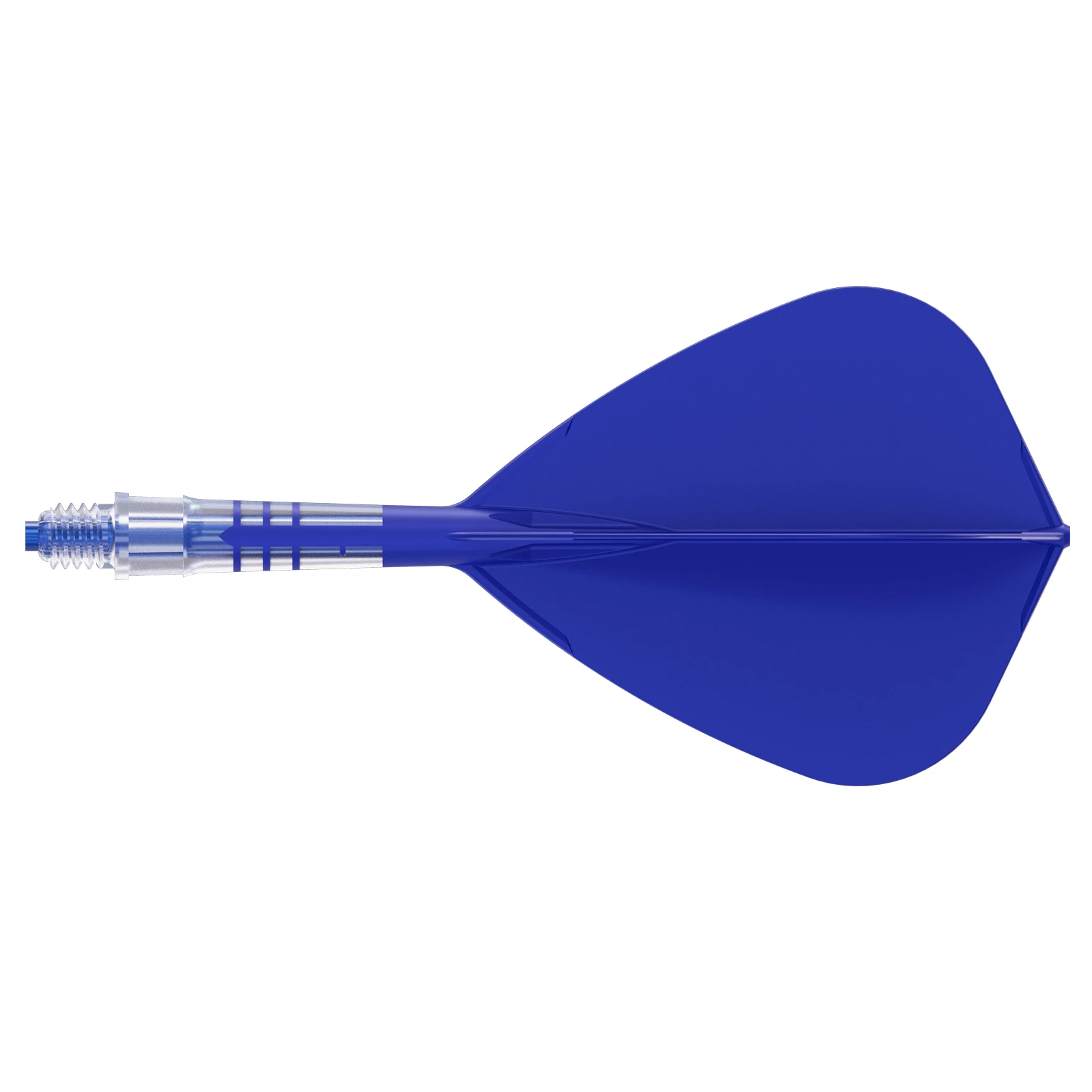 CUESOUL T19 Carbon Integrated Dart Shaft and Flight Kite Shape-Dark Blue