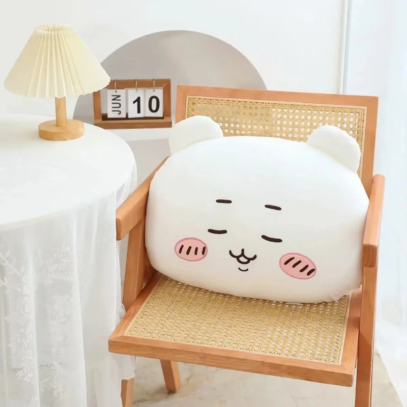 

Anime Chiikawa Hachiware Usagi Cartoon figure throw pillow soft stuffed plush doll sofa cushion backrest birthday gift toy