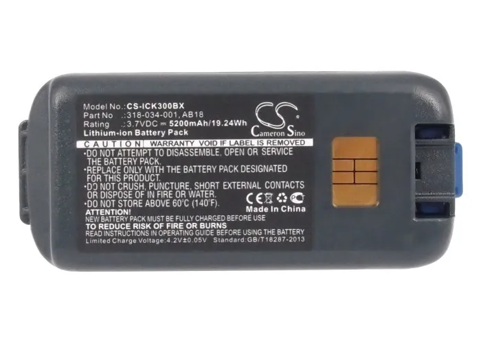 CS 4400mAh Battery For Intermec 318-033-001 318-033-021 318-034-001 AB17 AB18 CK3 CK3A CK3X CK3R CK3C CK3C1 CK3N CK3N1 EDA61K