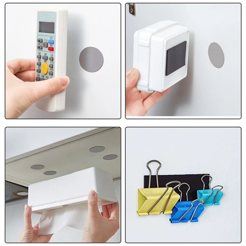 

Magnetic Stickers Adhesive Heavy Duty Magnet Strips For Home Organization Fridge Memo Holder Storage Solution Sticky