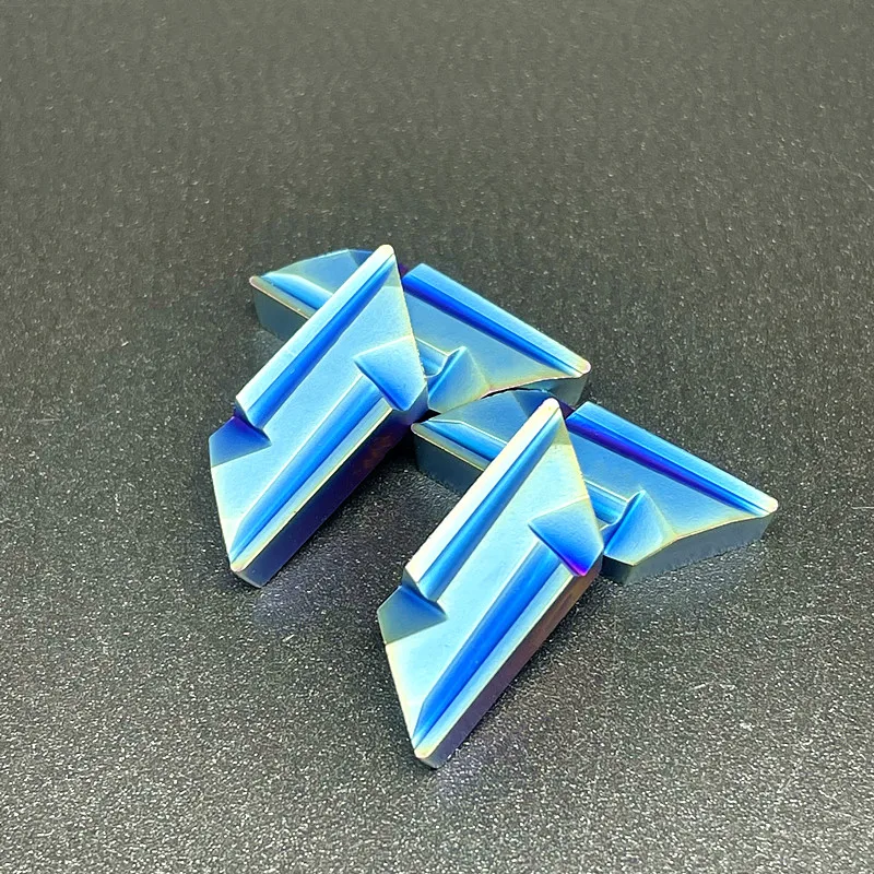 High quality KNUX160405R nano blue metal thread turning tool CNC turning tool KNUX160405R cemented carbide lathe blade