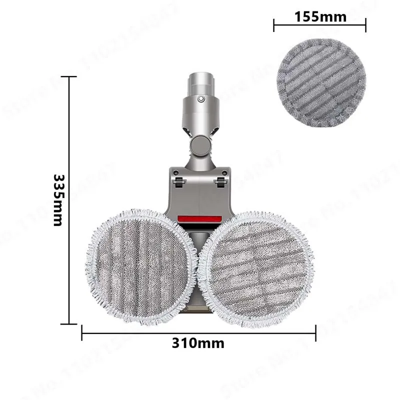 For Mop Head+Mop Cloth+Water Tank Parts for Dyson V7 V8 V10 V11 Vacuum Cleaner Household Electrical Applience Accessories