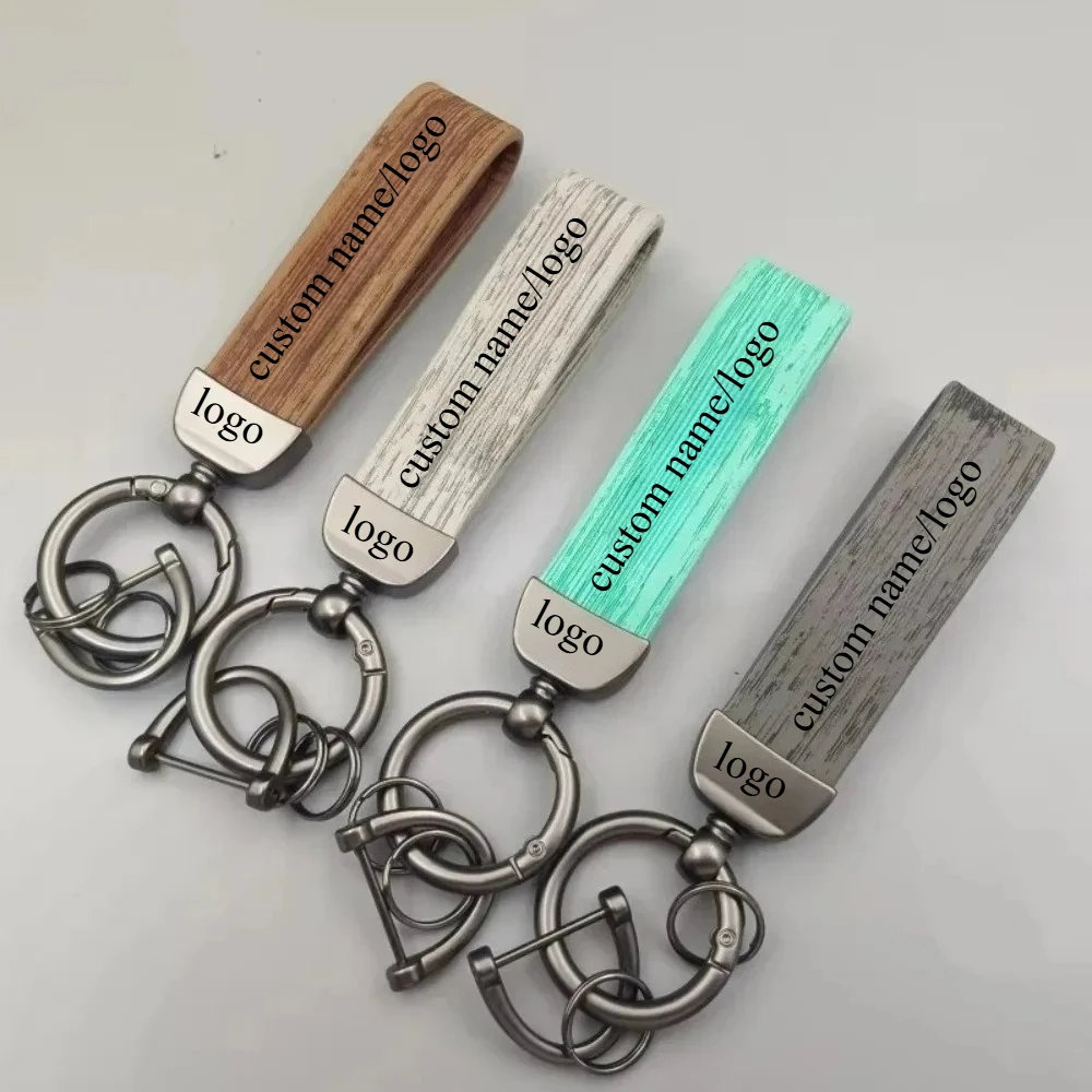 

Personalized Customized Keychain Stainless Steel Creative Automotive Parts Business Exquisite Gift Simple Hanging Decoration