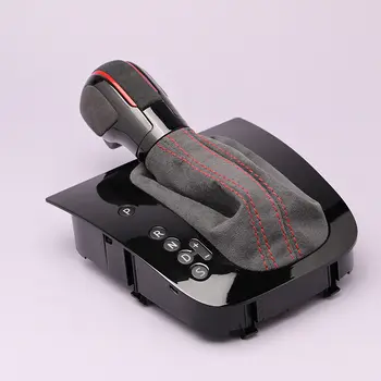 Pro VW Golf 6 MK6 GTI GLI karbonová řadicí páka DSG nová originální řadicí páka s krytem proti prachu 10 nejlepší prodej řadicí páka mk6 gti dsg - №1